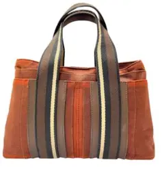 HERMES エルメス　トロカホリゾンタル　PM　トートバッグ　ブラウン