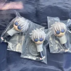 呪術廻戦　こっちむいてFig フィギュア　五条悟　３点