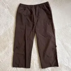 コットンワークパンツ ウエストゴム　L 膝下丈