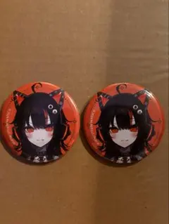 魔法少女ノ魔女裁判 まのさば　缶バッジ 沢渡ココ　2つ セット