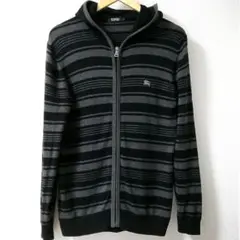 ●人気作●バーバリーブラックレーベル●デザインパーカー●希少品●