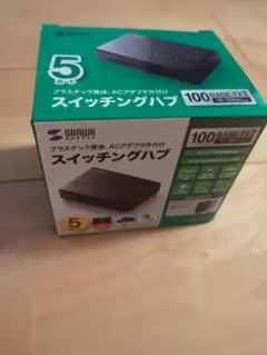 SANWA 5ポート スイッチングハブ
