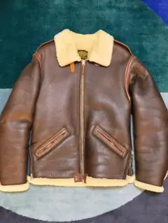 INSIGNIA LEATHER N-2B ムートン フライトジャケット レザー INSIGNIA LEATHER N-2B ムートン フライトジャケット レザー