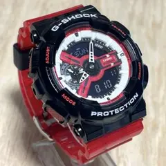 【レアカラー未使用級超美品】G-SHOCK GA-110RB レッドスケルトン