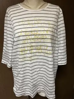 レリアン Tシャツ 半袖　七分袖 カットソー ボーダー　13＋
