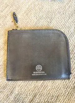 新品　GLENROYAL 財布　L字ファスナー　グレー