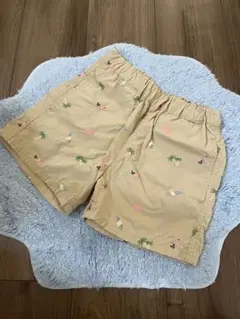 南国柄　水陸兼用ハーフパンツ　120cm