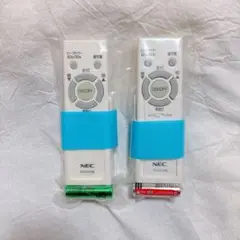 NEC 照明用リモコン RE0208 電池付き ‪2個セット