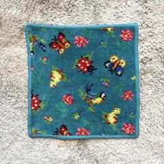 【used】美品♡ フェイラーハンカチ☆ハイジ　グリーン
