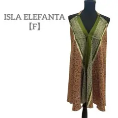 匿名配送✨ISLA ELEFANTA 【F】チュニック シルク混 エスニック