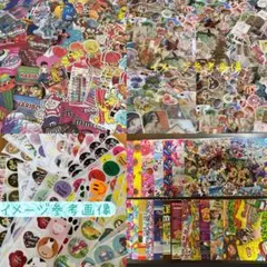 ⭐️アメキャラデザインペーパー&バラメモ、ヴィンテージシール、サンキューシール等②