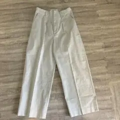 martinique ベージュ ワイドパンツ