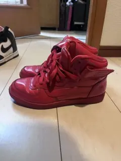VANS 赤 ハイカット