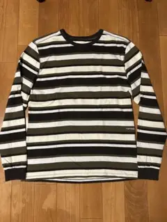 pop trading company striped longsleeve