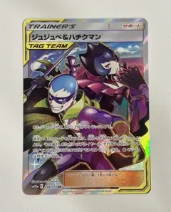 PSA10/ ジュジュベ&ハチクマン SR タッグチームTAG GX ポケモン ジュジュベ&ハチクマン SR SM12a TAG TEAM GXタッグオールスター