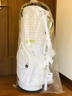 BOSS ホワイト キャディバッグ 新品 BOSS ゴルフ キャディバッグ ホワイト - メルカリ