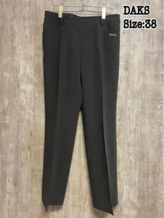DAKS ダックス　スラックス　カジュアルパンツ　38　M