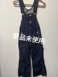 新品タグ付　むちゃちゃ　オーバオール　Lサイズ