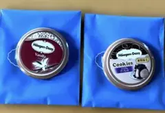 ハーゲンダッツ オリジナル缶バッジ 2個セット