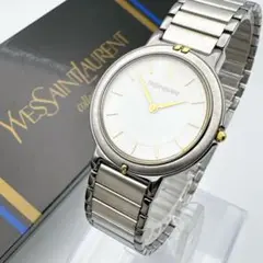 【美品】イヴサンローラン YSL 腕時計 ボーイズウォッチ 箱付