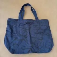 ユニクロ KAWS SUMMER トートバッグ ブルー
