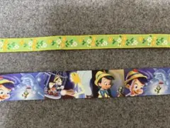 ピノキオデザインリボン　小さいお花　 チロリアンテープ