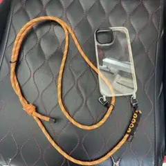 iPhone15スマホケースとショルダーストラップセット (YOASOBI)