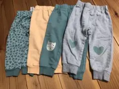 コストコ　Pekkle パンツ 4点セット 90cm 2歳　ズボン　h&m