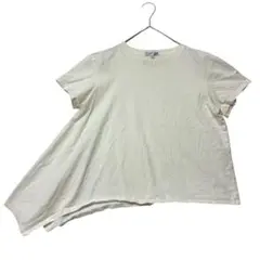 JW アンダーソン ユニクロ アシンメトリーTシャツ カットソー L ホワイト