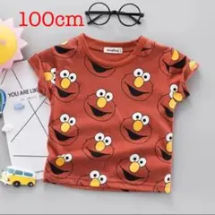 赤　Tシャツ　100cm