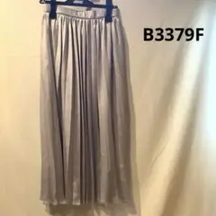 値下げ★relume☆プリーツロングスカート（B3379F）