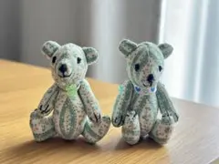 テディベア 2体セット