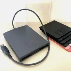バッファローUSBフロッピーディスクドライブFDーUSB フロッピー6枚ケース付