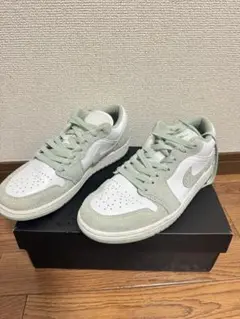 Nike Air Jordan 1 Low ホワイト/グリーン