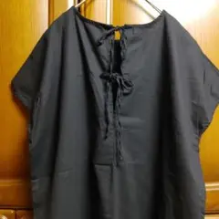 ♦新品♦『Samansa Mos2 blue＊バック リボン ワンピース』☆