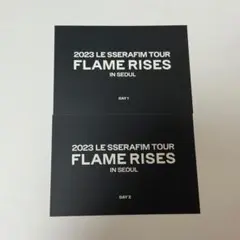 LESSERAFIM FLAMERISESソウルコン 来場者限定 ポストカード