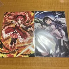 マギアレコード 魔法少女まどか☆マギカ 外伝 特典　ポストカード　杏子　ほむら