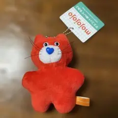 【美品】Mojojojo マスコットぬいぐるみ ねこ