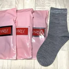 CHARLE ソックス 3足セット 22-24サイズ