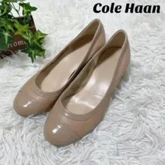 Cole Haan コール ハーン パンプス ウェッジソール レザー エナメル