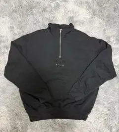 GAP ハーフジップ スウェット 黒