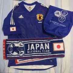 2002 日韓ワールドカップ　サッカー　タオル　ユニホーム　バック