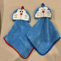 ドラえもん ループ付きタオル 2枚セット
