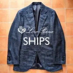 Loro Piana SHIPS ダークブルー テーラードジャケット