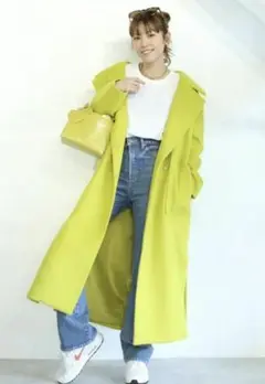 WCJ ウールロングコート 若槻千夏