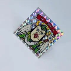 マイナーシール　茎フェニ太郎赤 シルバー　無印　駄菓子
