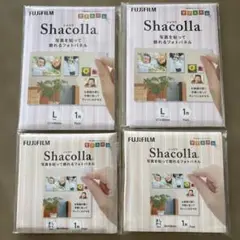 Fujifilm Shacolla 飾れるフォトパネル　4点セット
