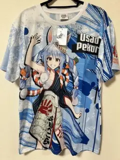 ストリートファイター6×ホロライブ　Tシャツ　兎田ぺこら