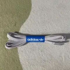 adidas 靴紐 グレー