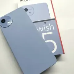 【ほぼ新品】AQUOS　WISH5 スマートフォン本体 ミソラ